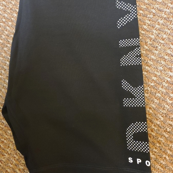 DKNY High Waisted Bike Shorts - Picture 2 of 3